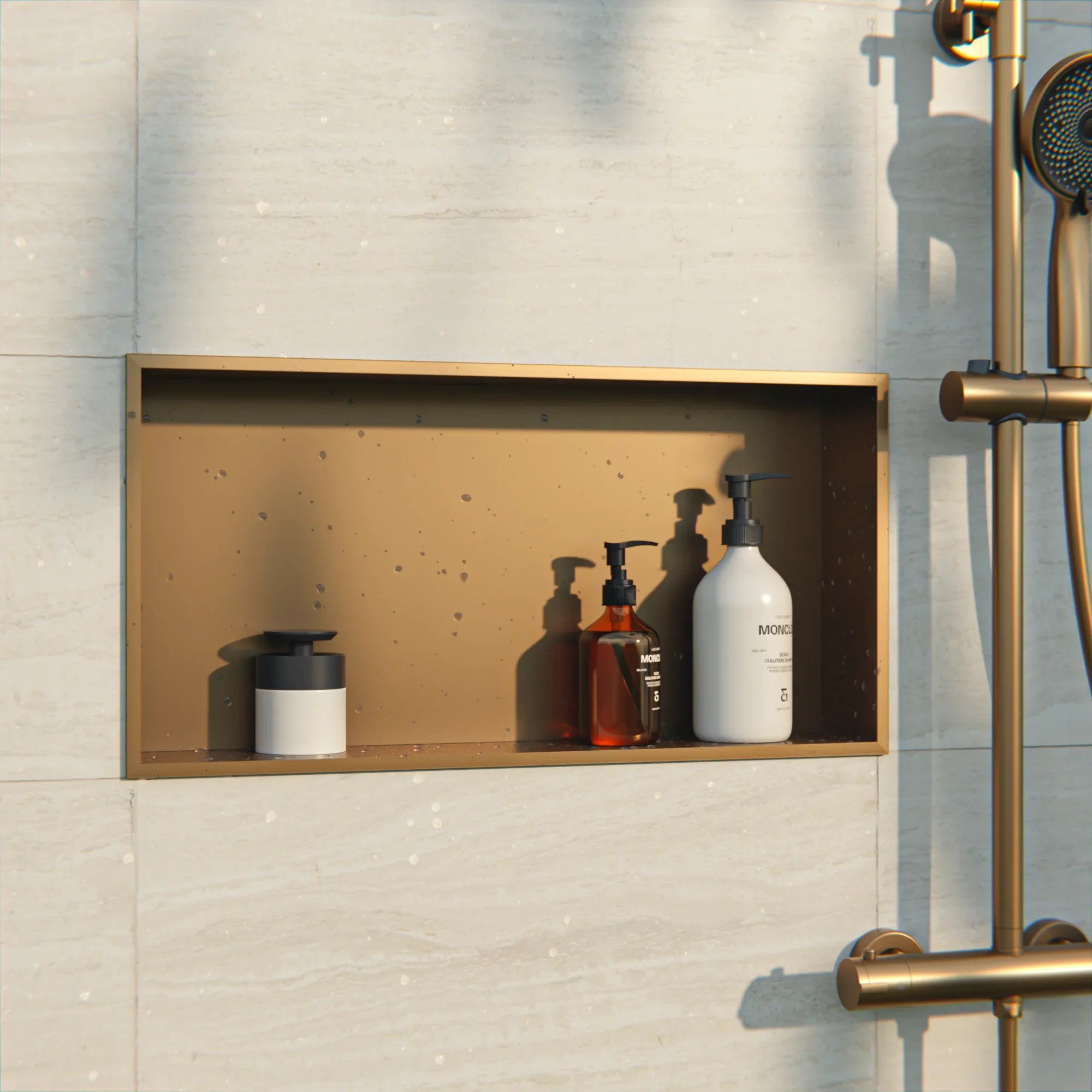 Badezimmersims - 30x60x10 - Kupfer