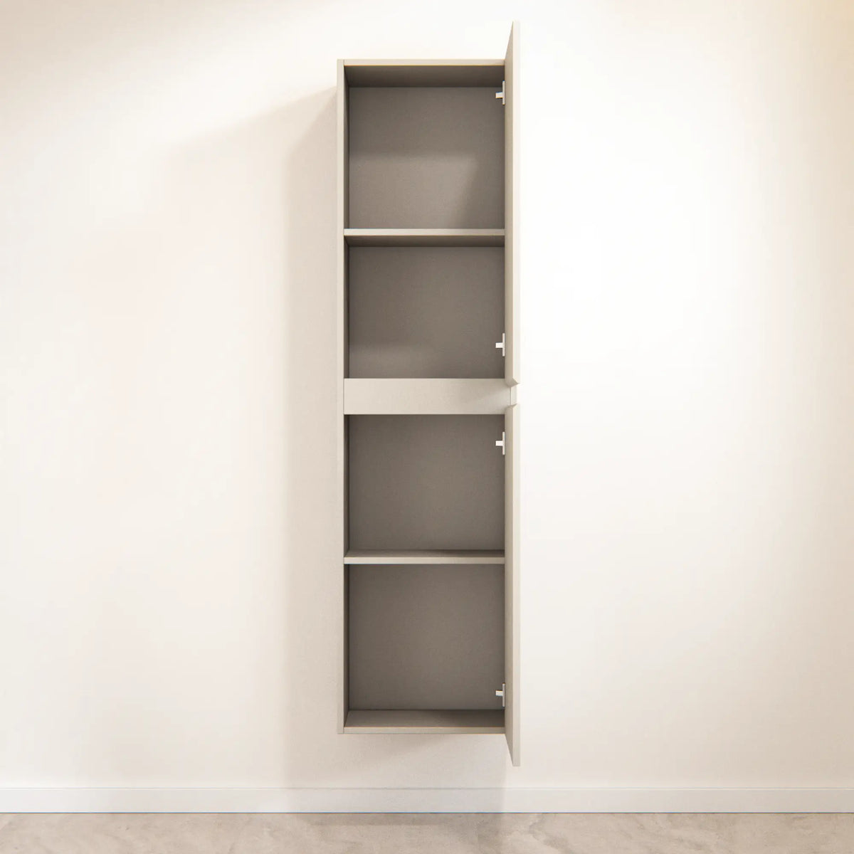 Badezimmermöbel Ruvo - 150 cm - Taupe