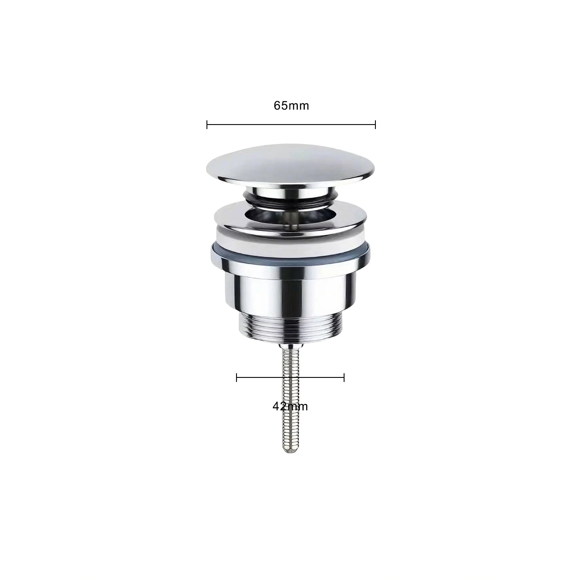 Ablaufset Chrom – Clickwaste Ablaufventil – Siphon