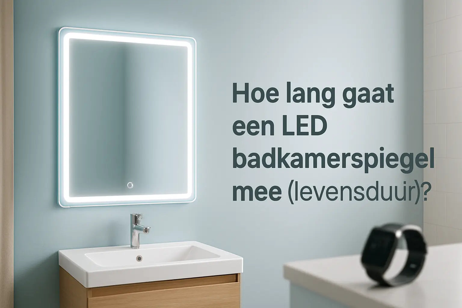 Wie lange hält ein LED-Badezimmerspiegel (Lebensdauer)?