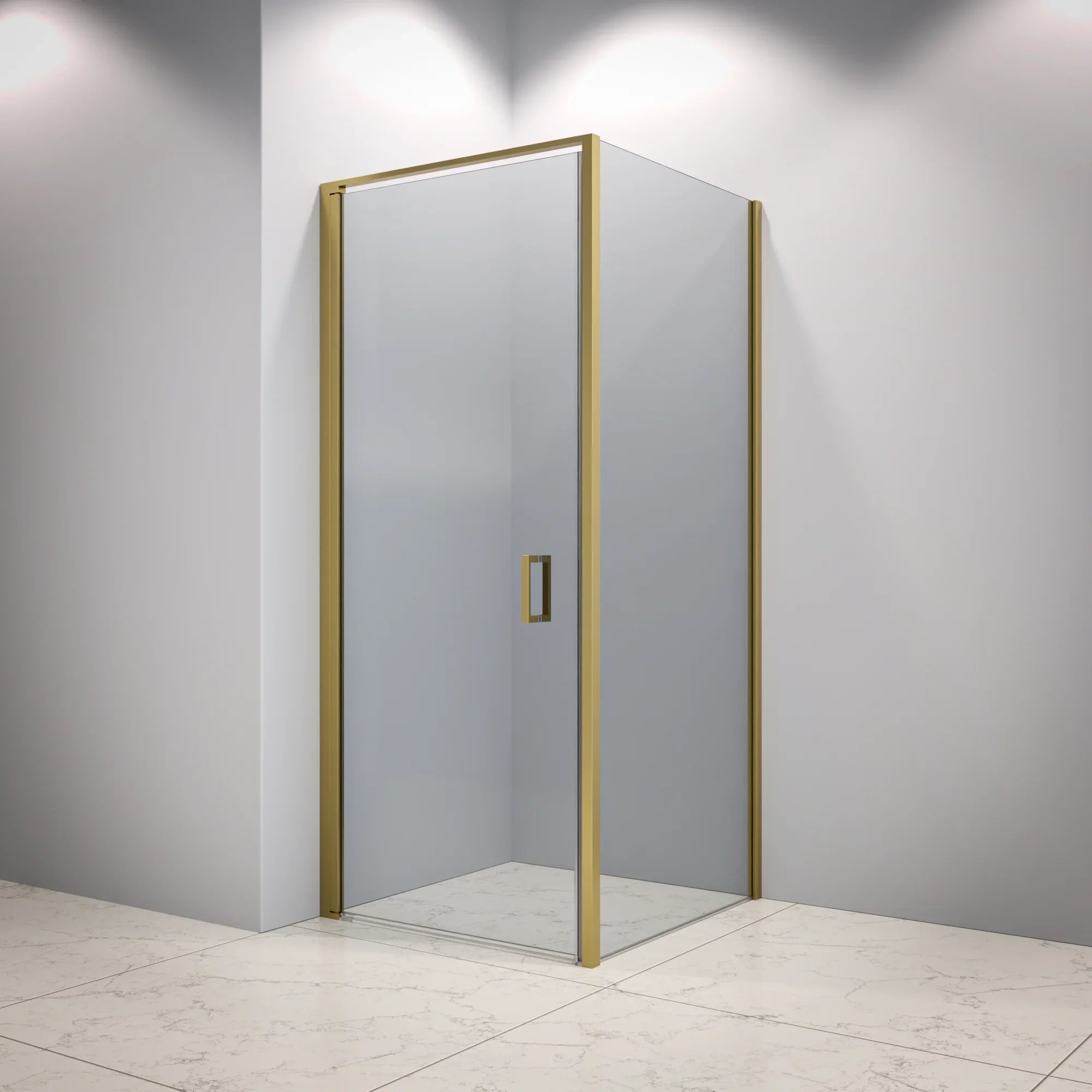 Duschkabine Vela – 90 x 200 – Gold