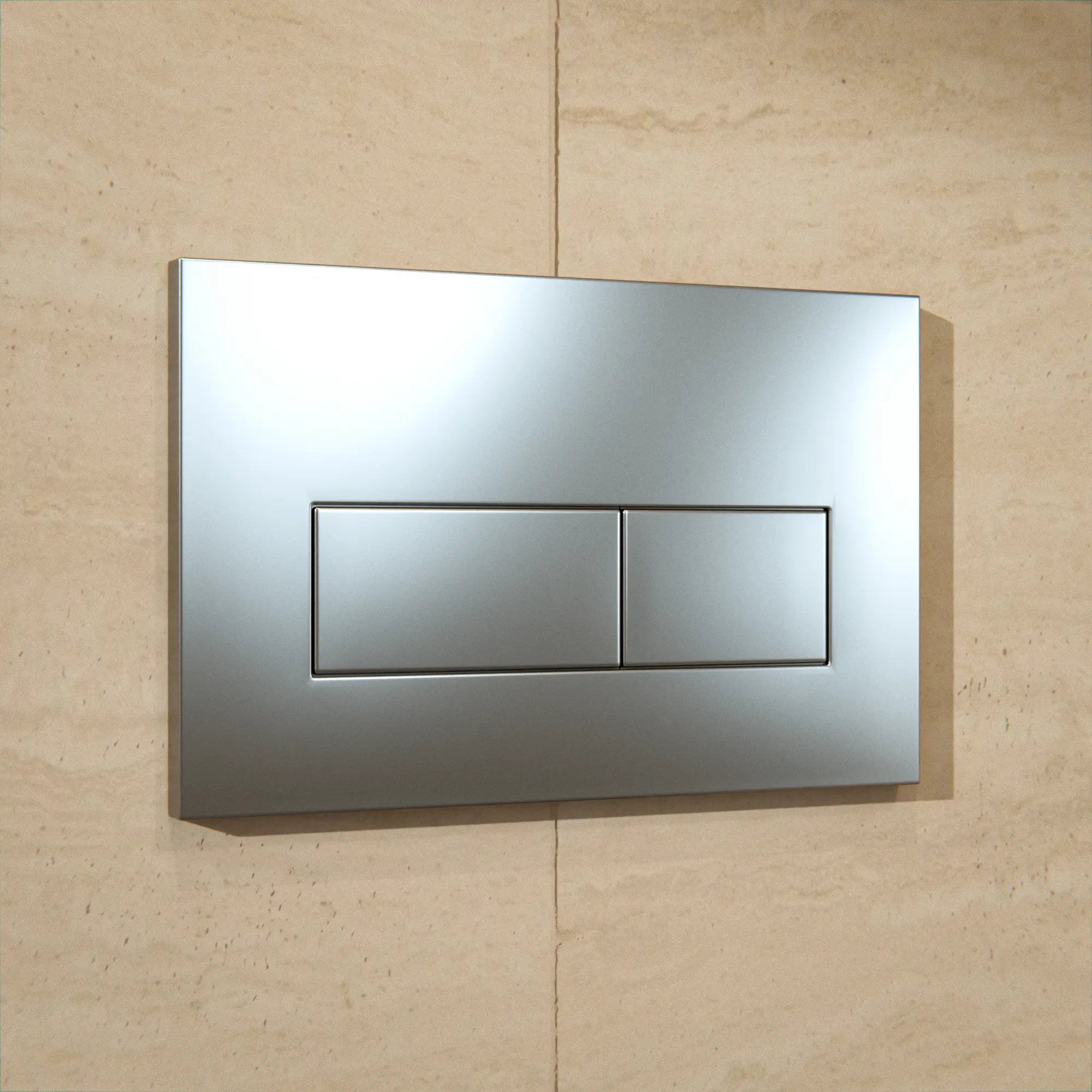 Mirlux Bedienplatte - Grau - ABS Kunststoff DualFlush - Vorbestellen