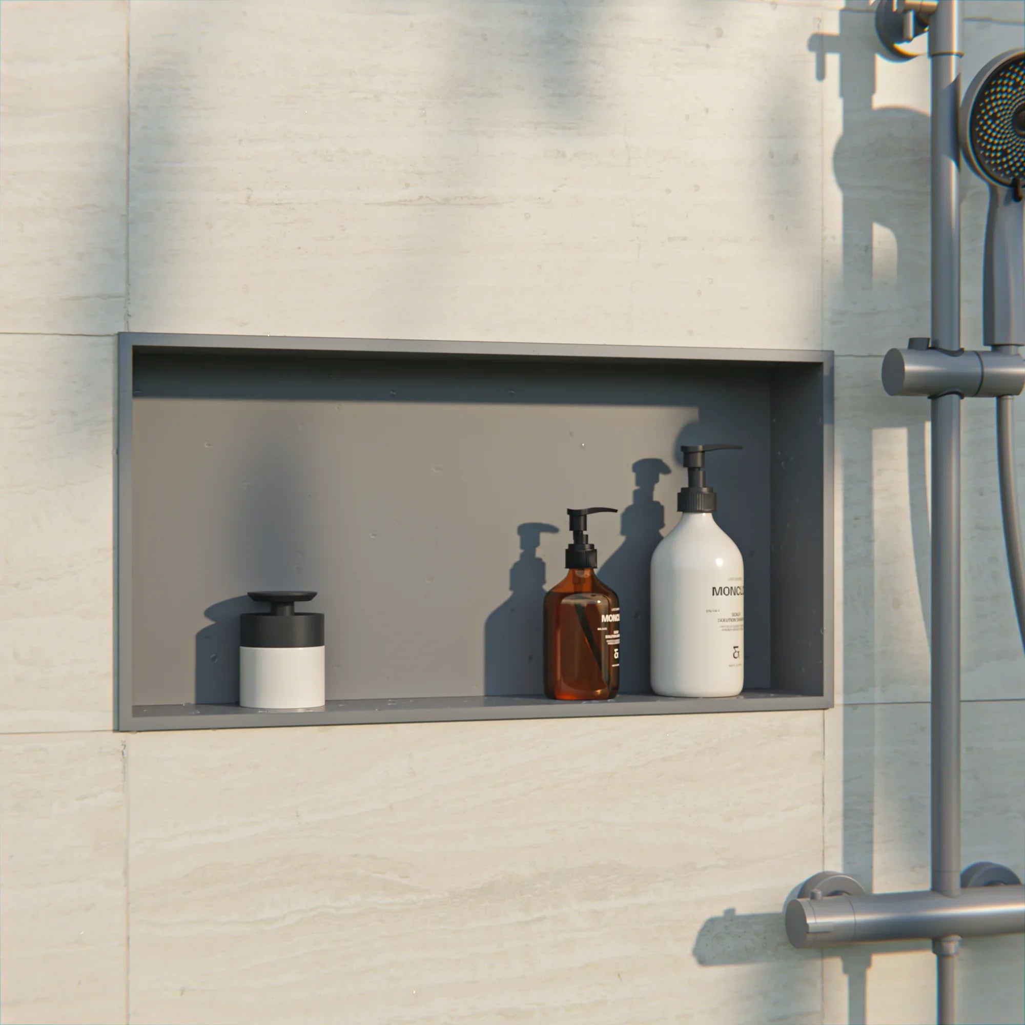 Badezimmernische - 30x60x10 - Grau