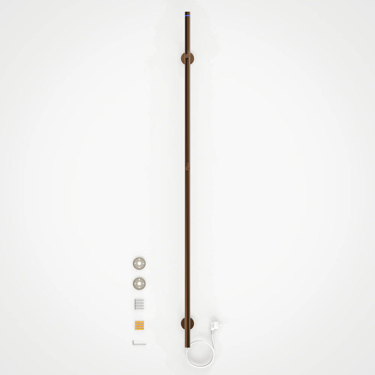 Elektrische Handtuch-Stangenheizung - 70 Watt - 150 cm - Kupfer