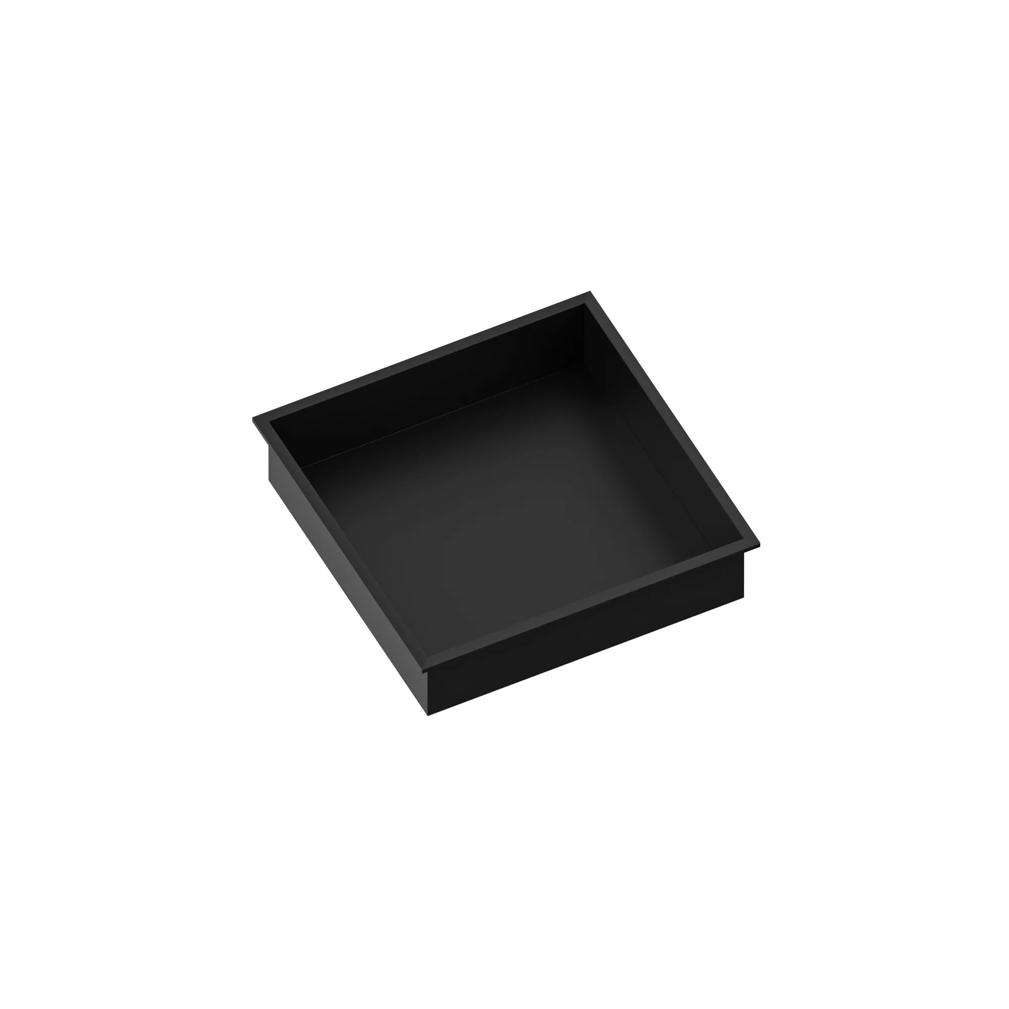 Badezimmernische - 30x30x7 - Schwarz
