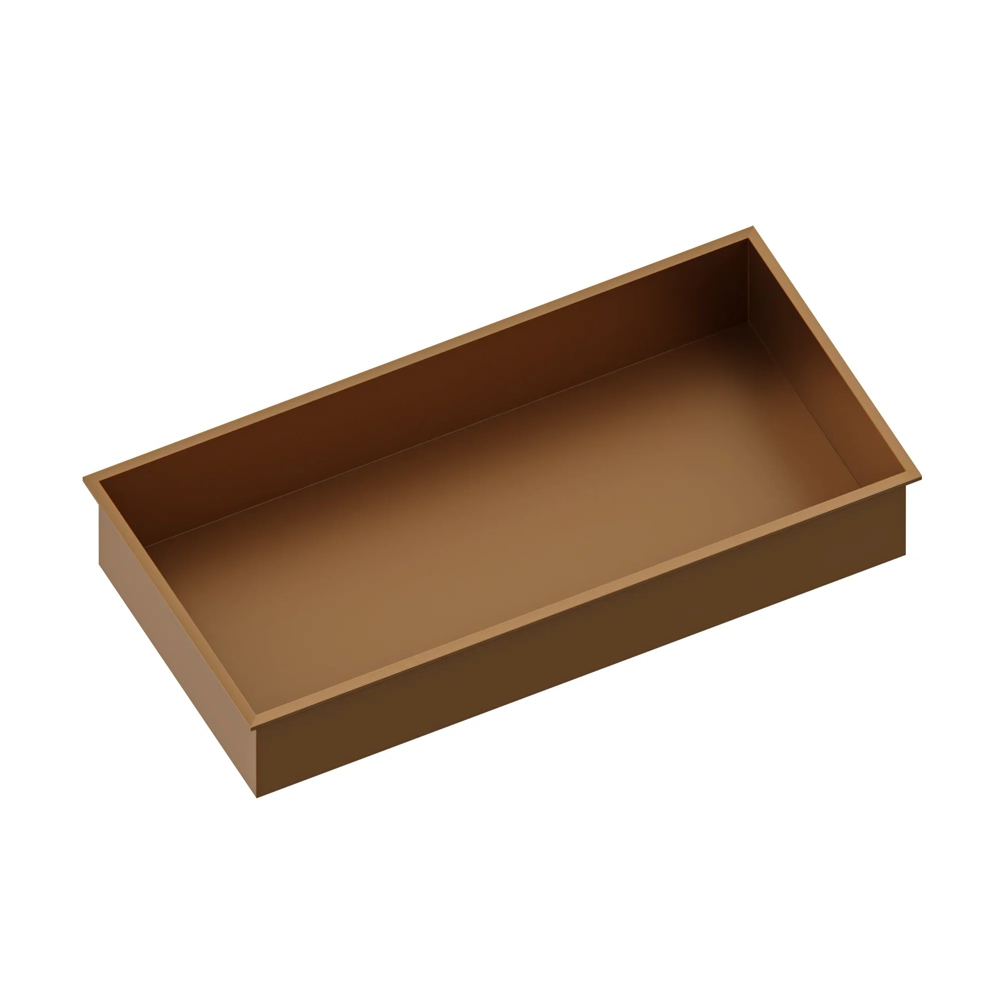 Badezimmersims - 30x60x10 - Kupfer