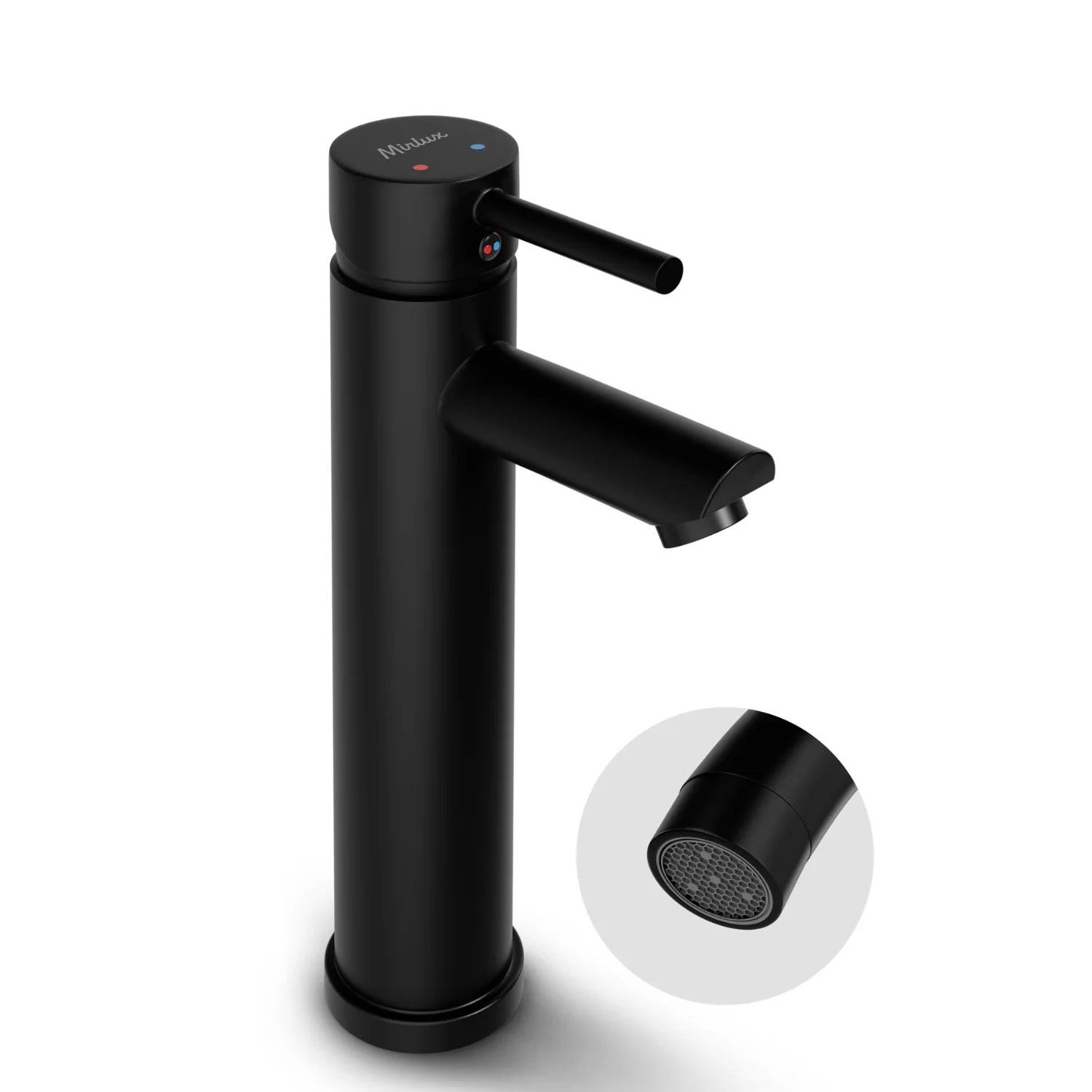 Waschtischarmatur – WC – Schwarz [EIRENE]