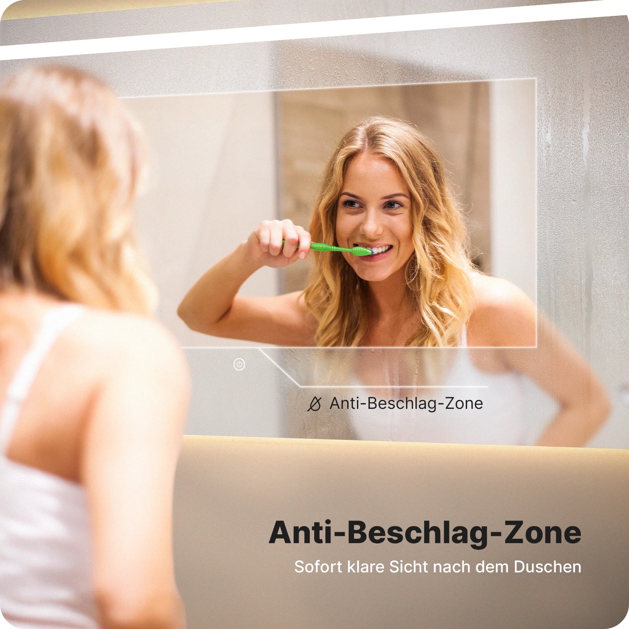 Badezimmerspiegel – 120x60 cm – Rahmenlos - Rechteck - Vorbestellen